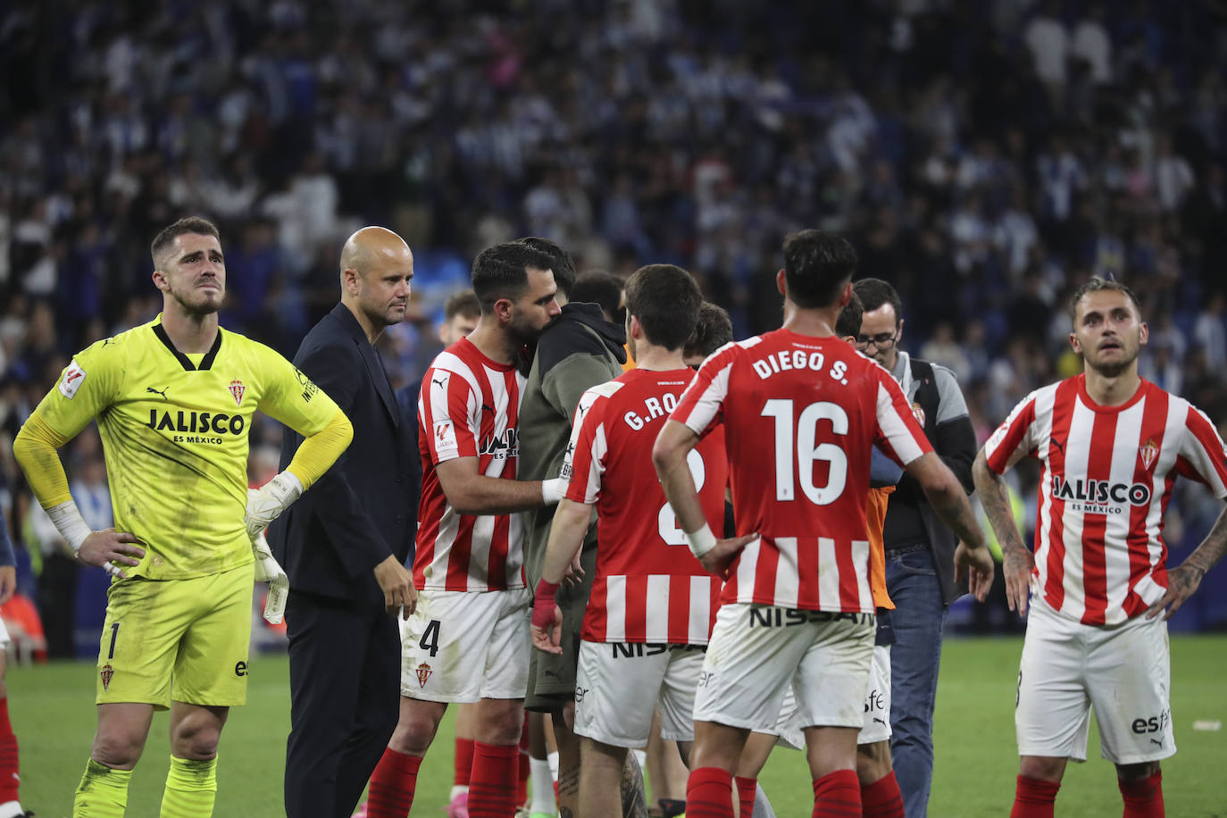 Las mejores imágenes del Espanyol - Sporting