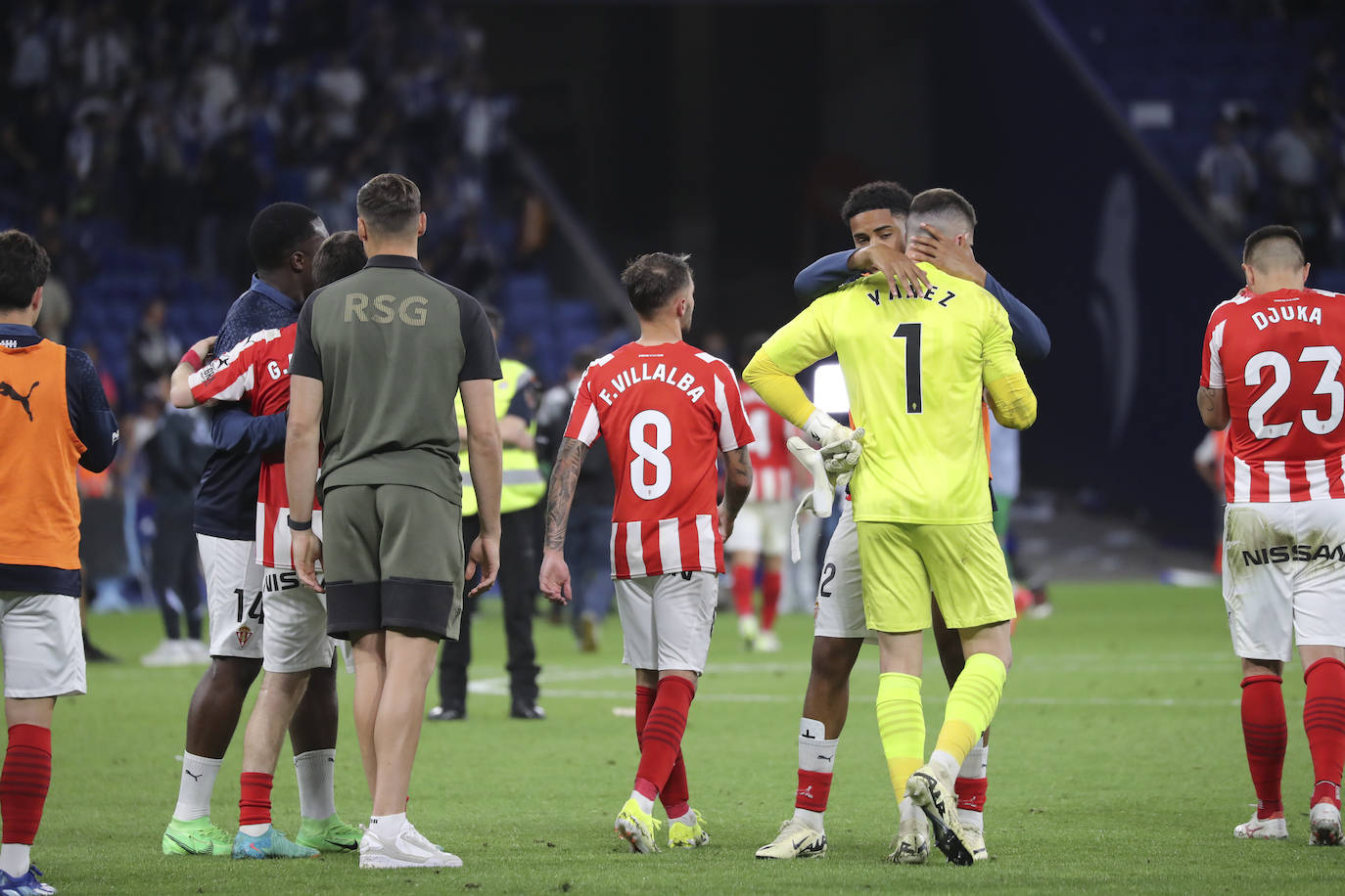 Las mejores imágenes del Espanyol - Sporting