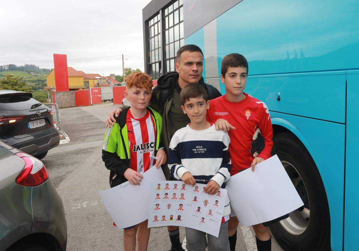 Los jugadores del Sporting se van de vacaciones