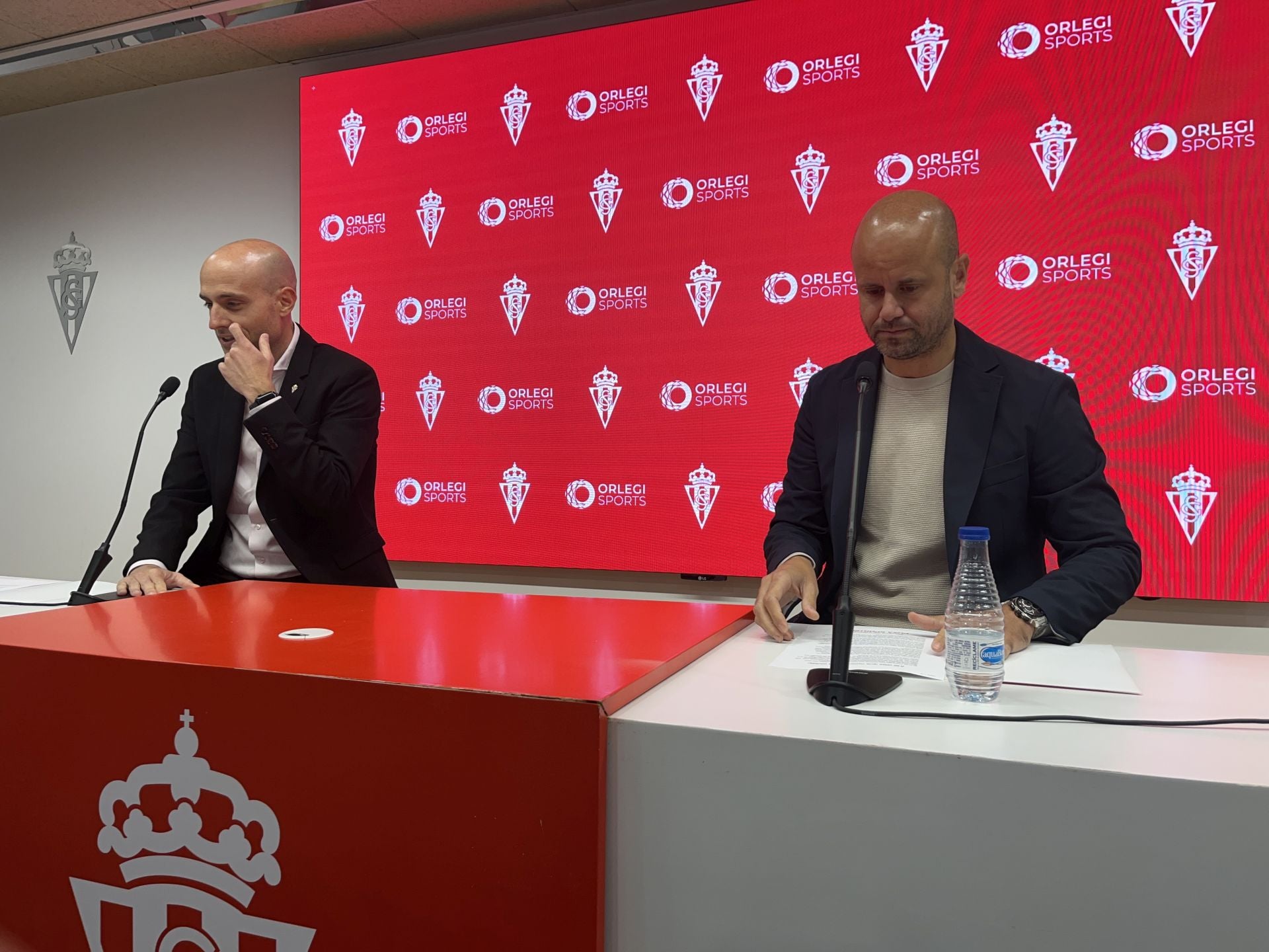 Emotiva despedida a Miguel Ángel Ramírez como entrenador del Sporting