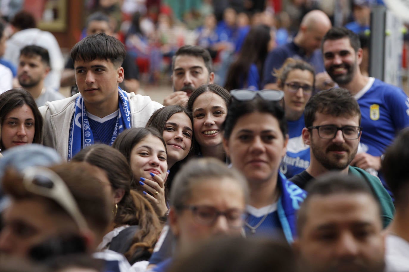 Los bares de Oviedo, a rebosar durante el partido