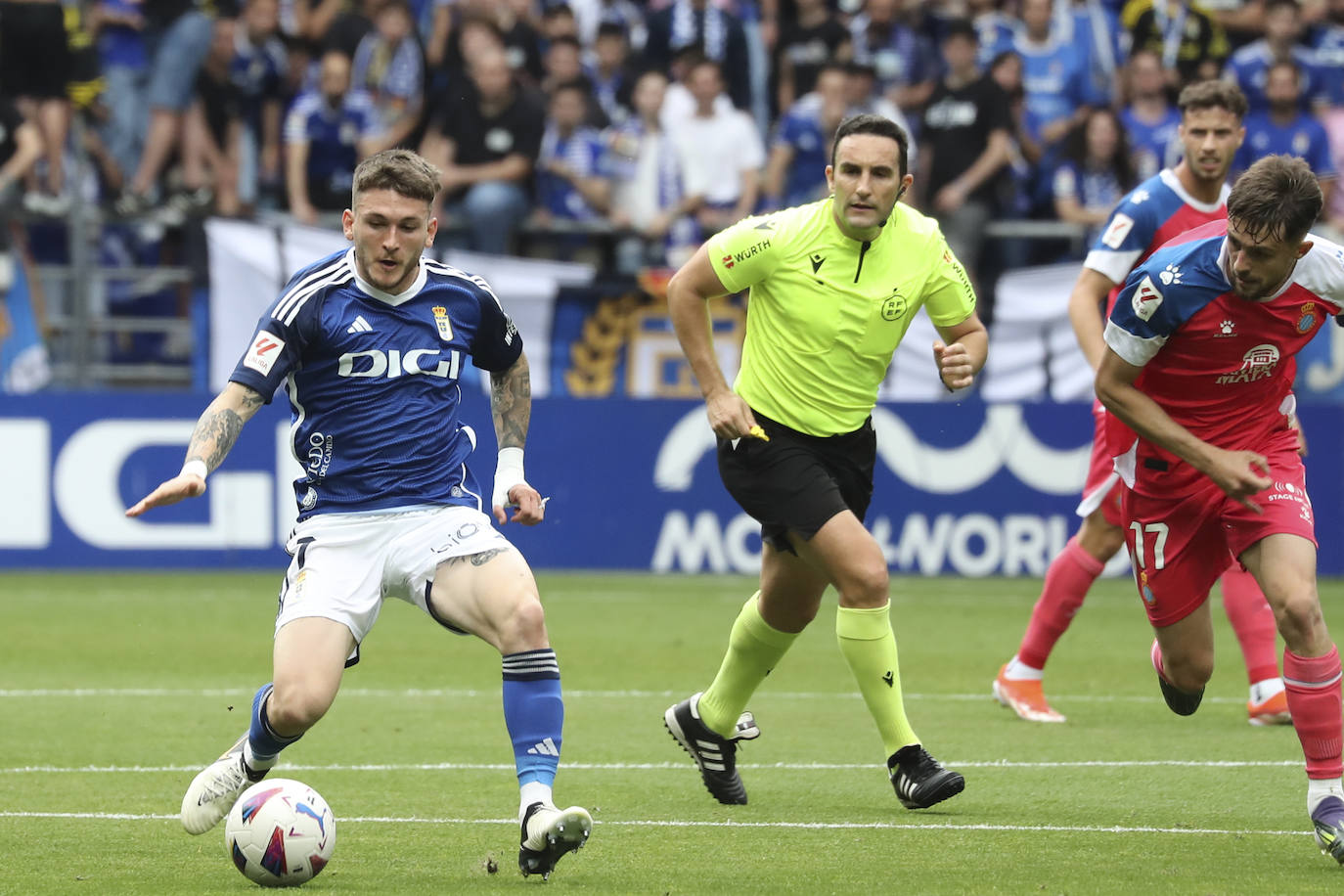 Las mejores imágenes del Real Oviedo-Espanyol