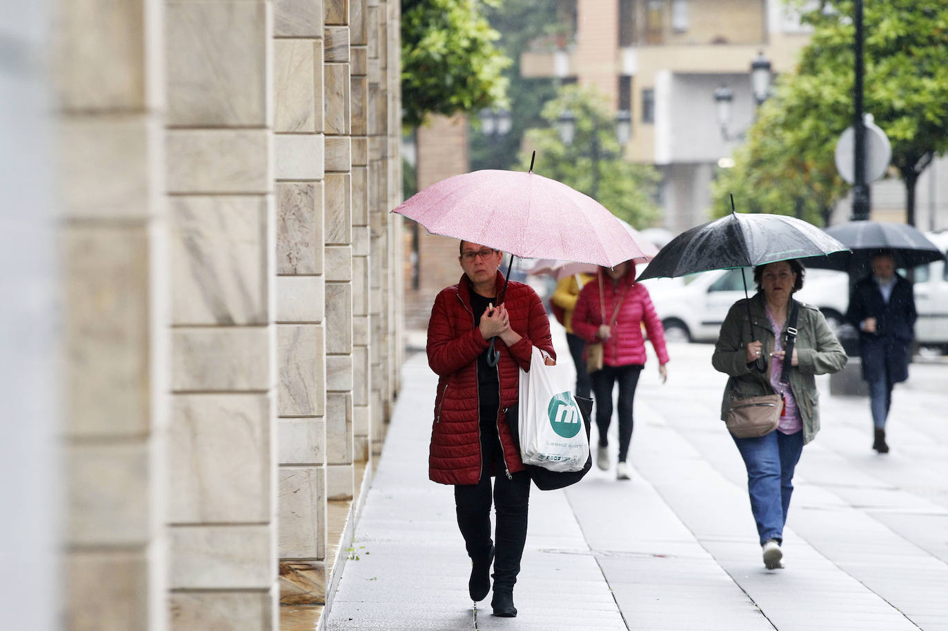 Lluvia y granizo: el mal tiempo azota a Asturias a las puertas del verano