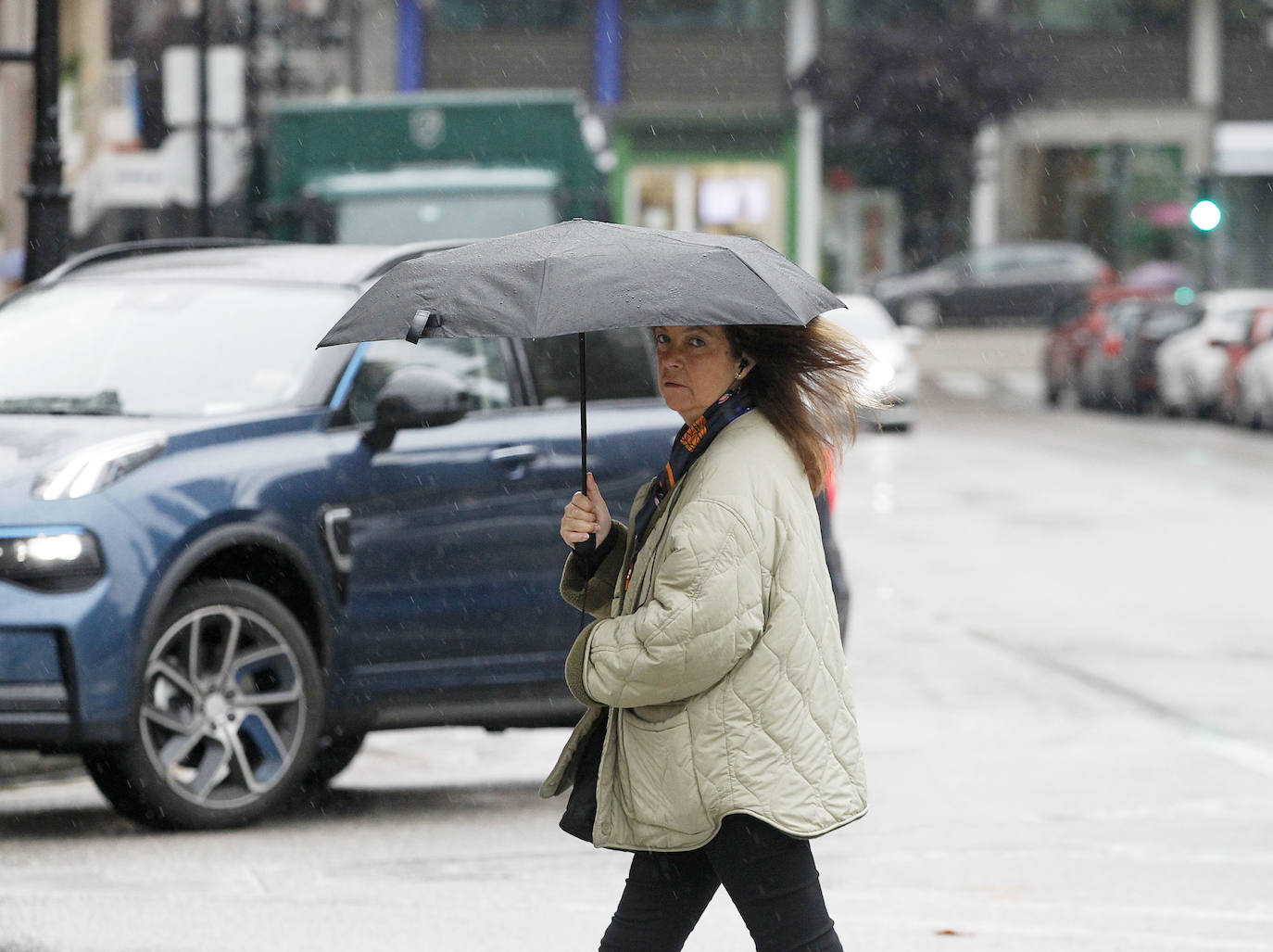 Lluvia y granizo: el mal tiempo azota a Asturias a las puertas del verano