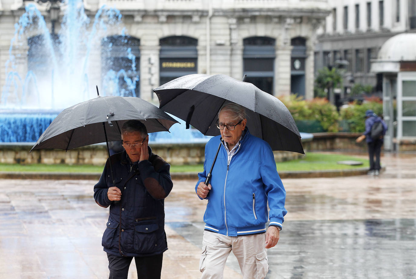 Lluvia y granizo: el mal tiempo azota a Asturias a las puertas del verano