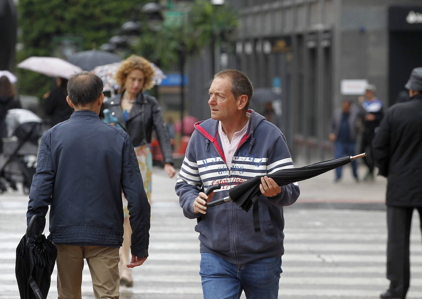 Lluvia y granizo: el mal tiempo azota a Asturias a las puertas del verano