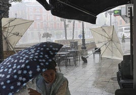 Lluvia y granizo: el mal tiempo azota a Asturias a las puertas del verano