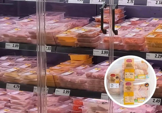 Carne de pollo del Lidl.