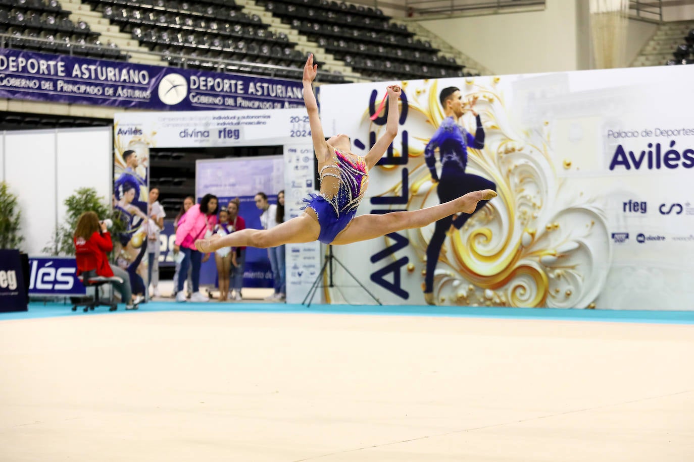 Avilés acoge el Campeonato de España de Gimnasia Rítmica