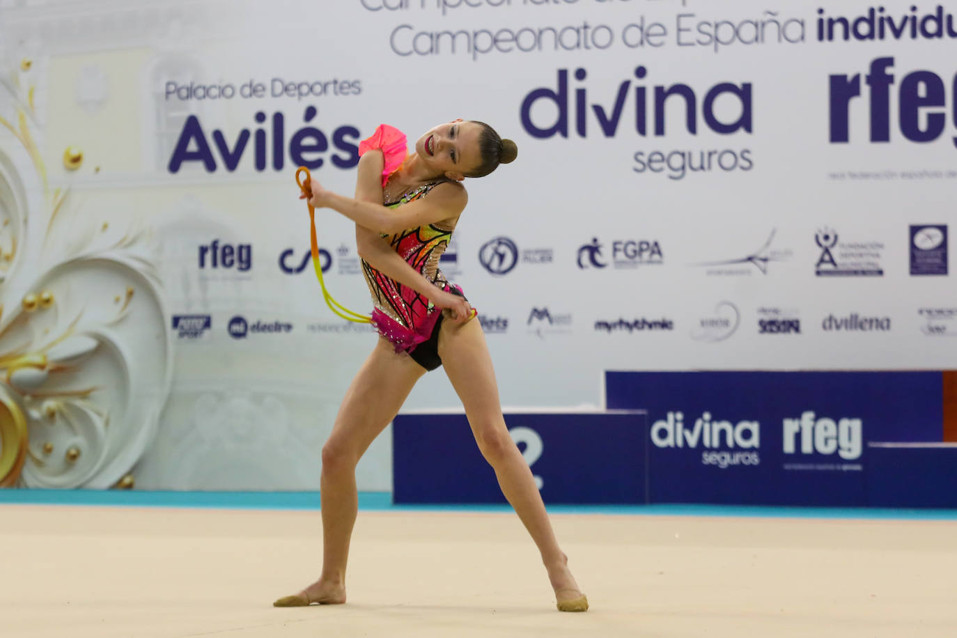 Avilés acoge el Campeonato de España de Gimnasia Rítmica