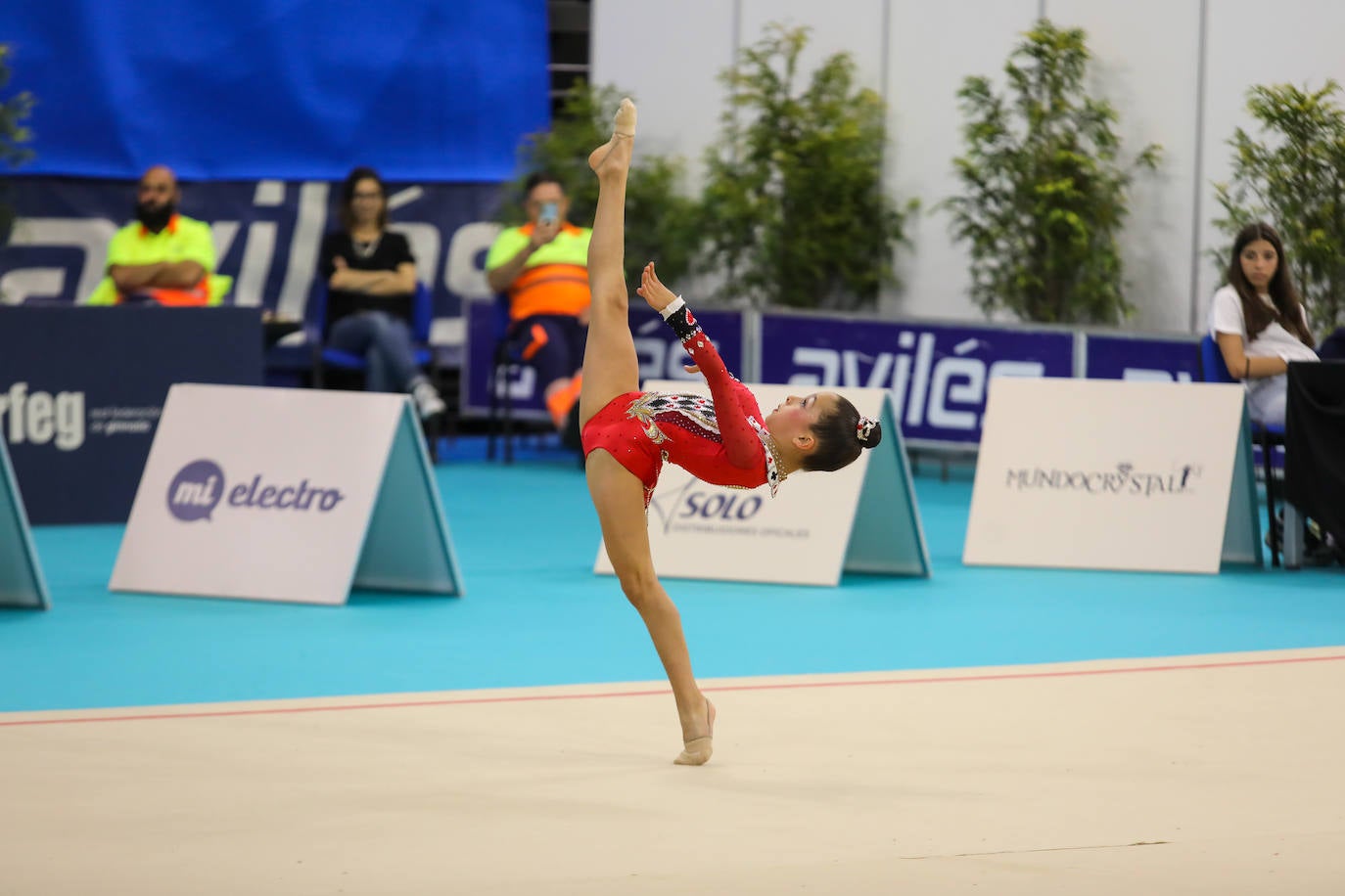 Avilés acoge el Campeonato de España de Gimnasia Rítmica