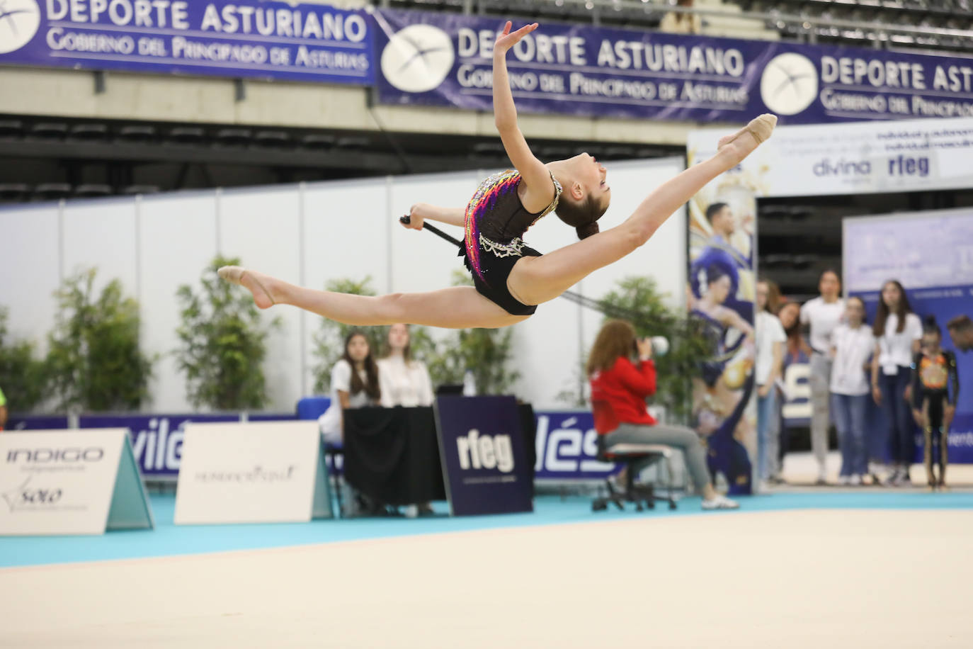 Avilés acoge el Campeonato de España de Gimnasia Rítmica