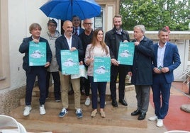 Presentación de las jornadas gastronómicas en el restaurante Los Pisones.