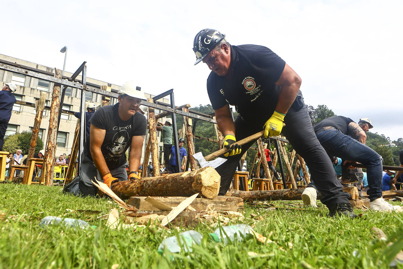 Concurso de entibadores en Mieres
