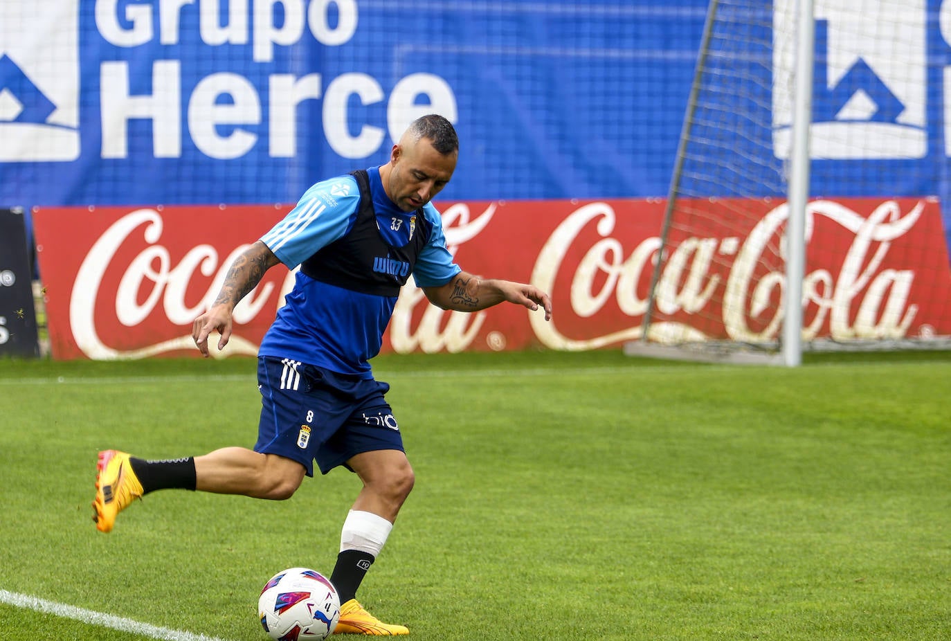 Espanyol-Real Oviedo | Último entrenamiento del Oviedo antes del gran día