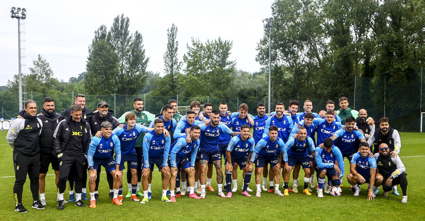 Espanyol-Real Oviedo | Último entrenamiento del Oviedo antes del gran día