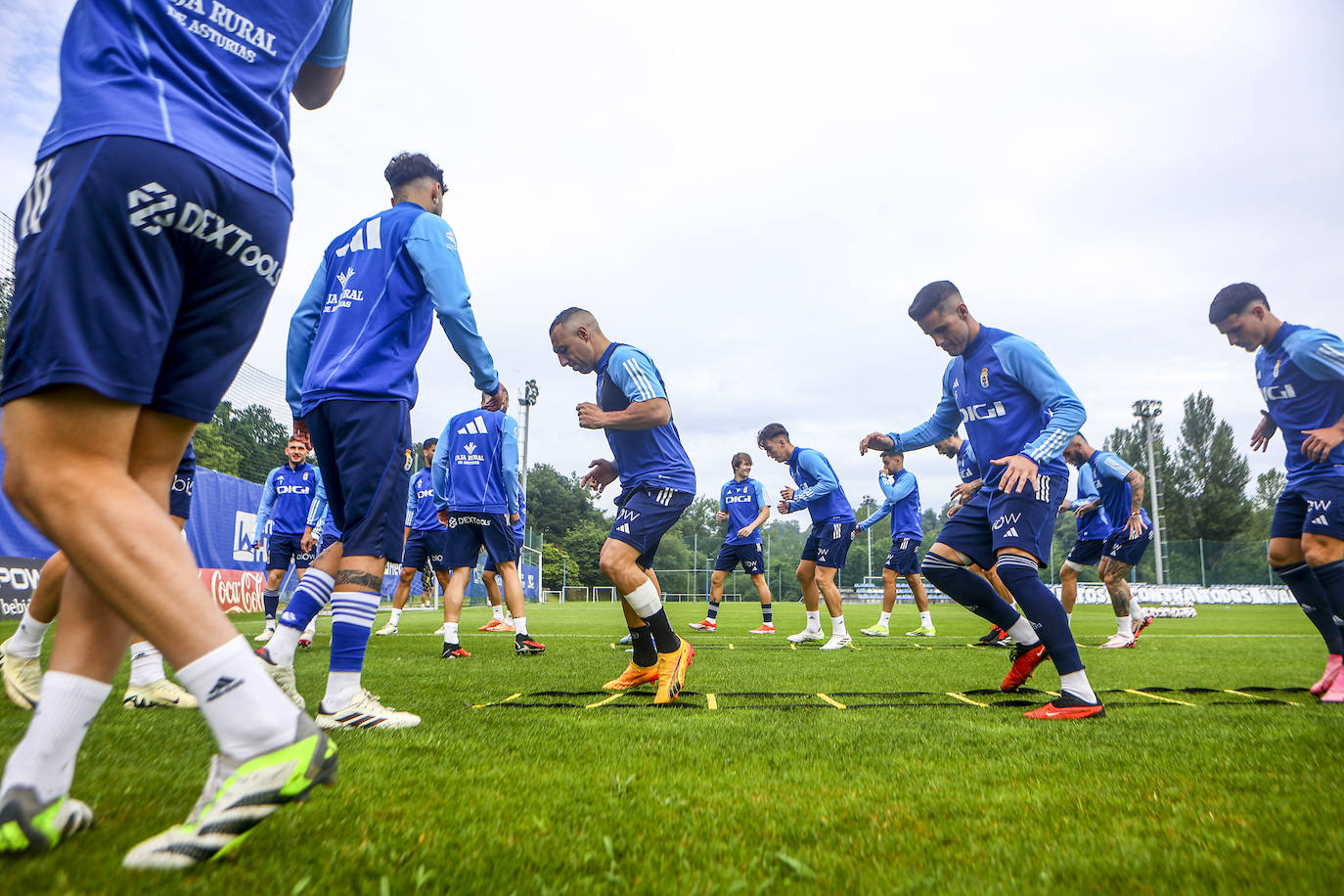 Espanyol-Real Oviedo | Último entrenamiento del Oviedo antes del gran día