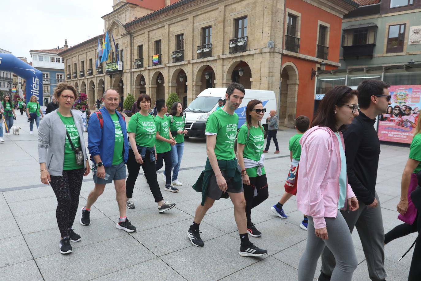 Asturias, contra la ELA, una enfermedad «muy cruel»