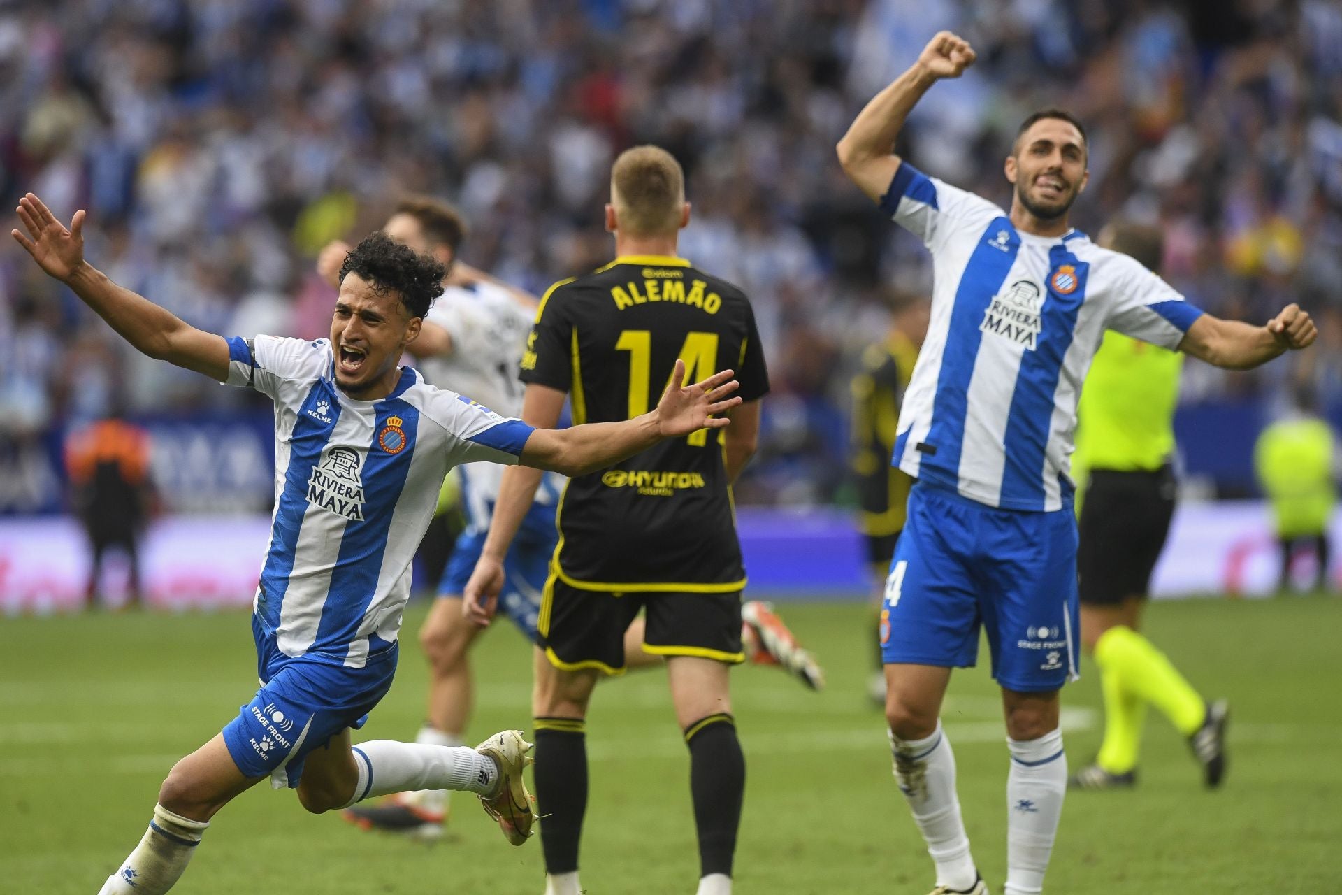 Las mejores imágenes del Espanyol - Real Oviedo