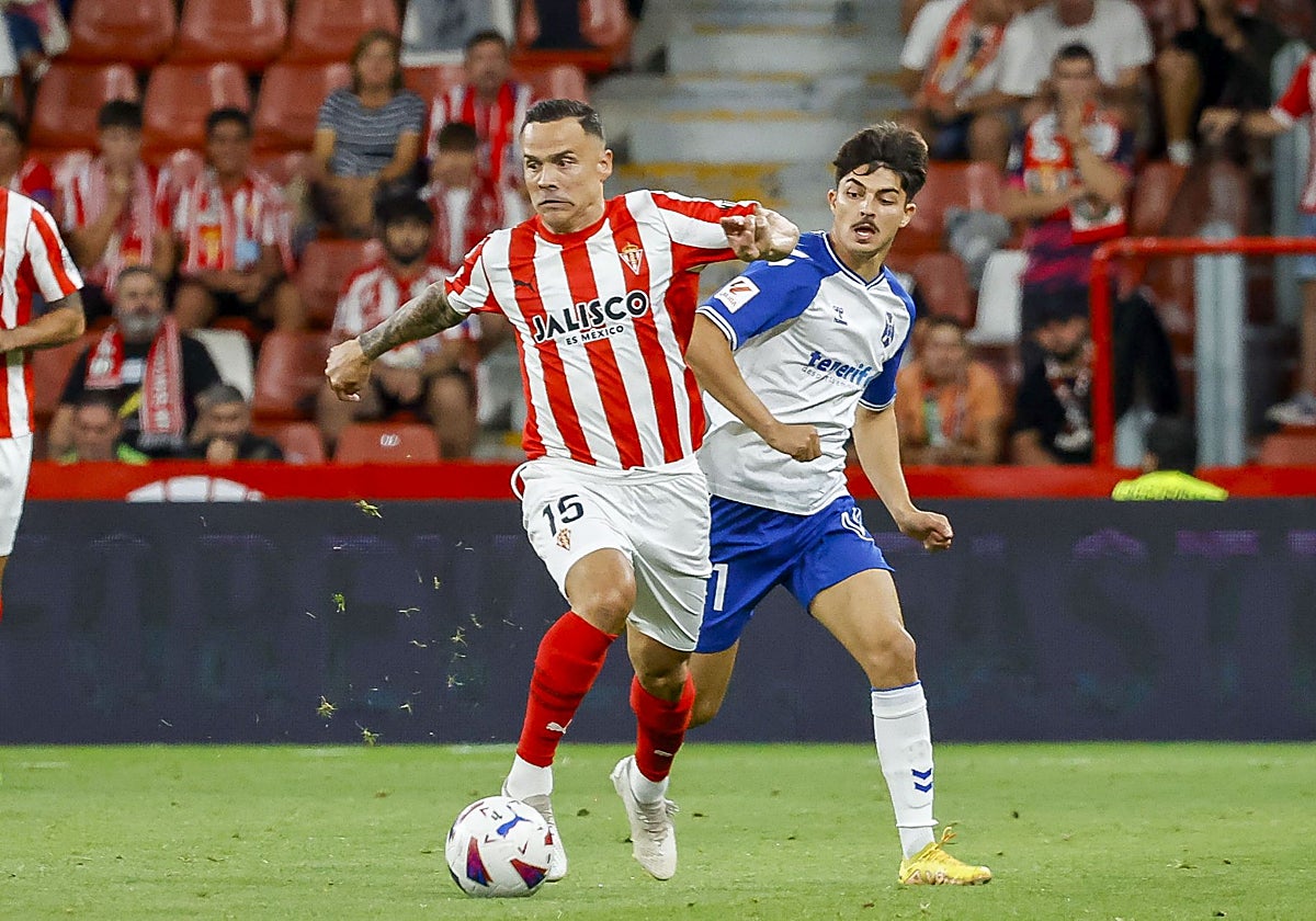 Roque Mesa, en un partido de esta temporada.