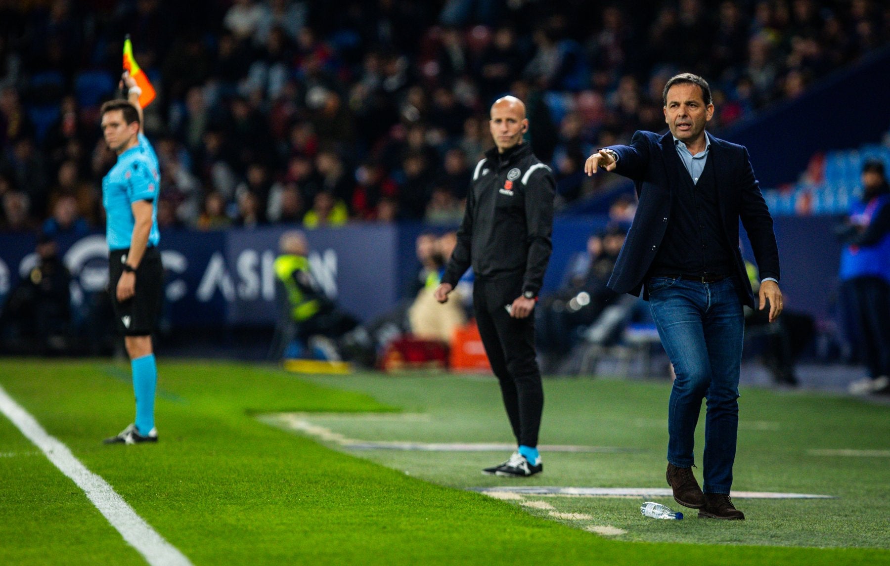 Javi Calleja, en un partido de la pasada temporada.