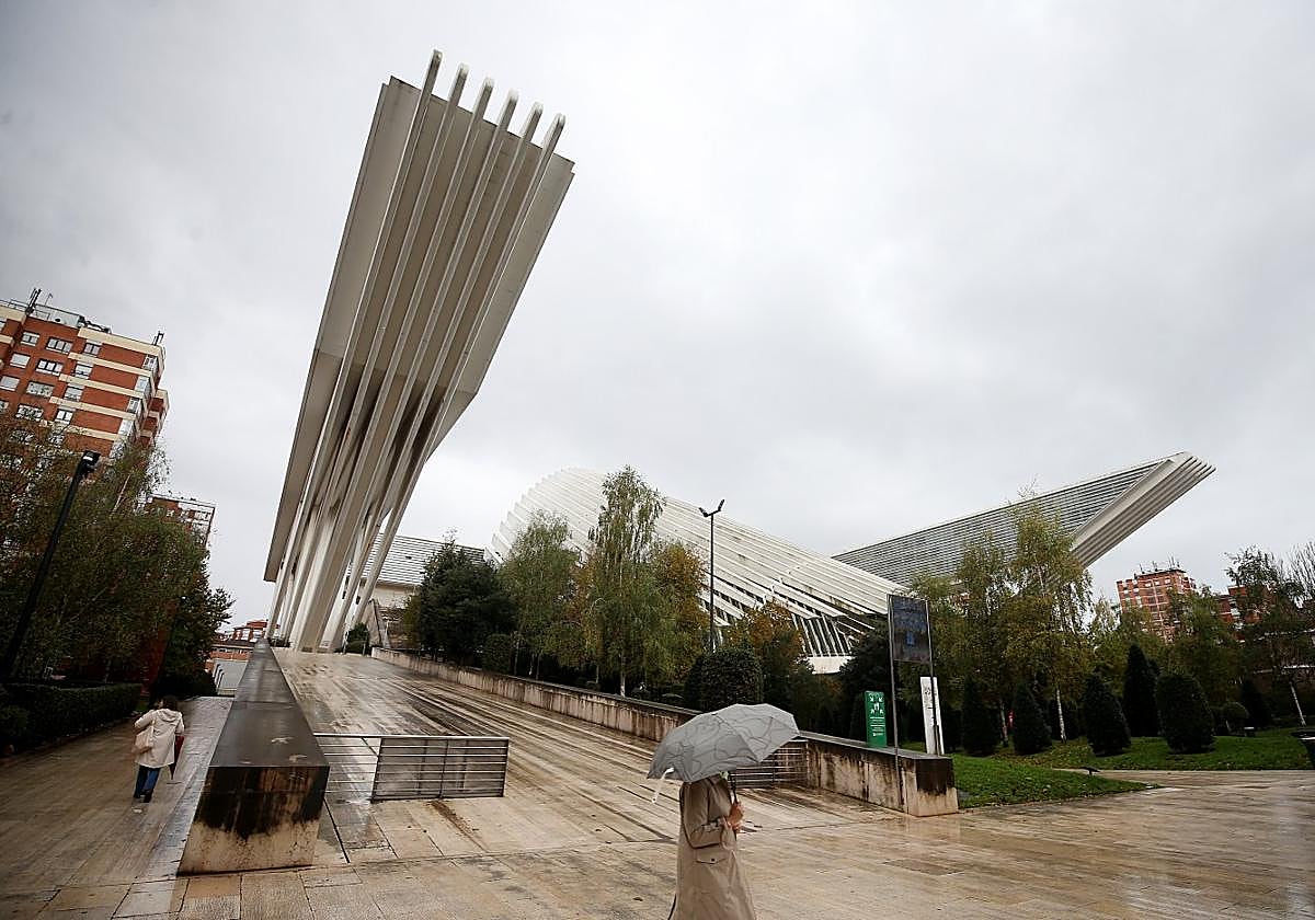 El edificio diseñado por Santiago Calatrava.