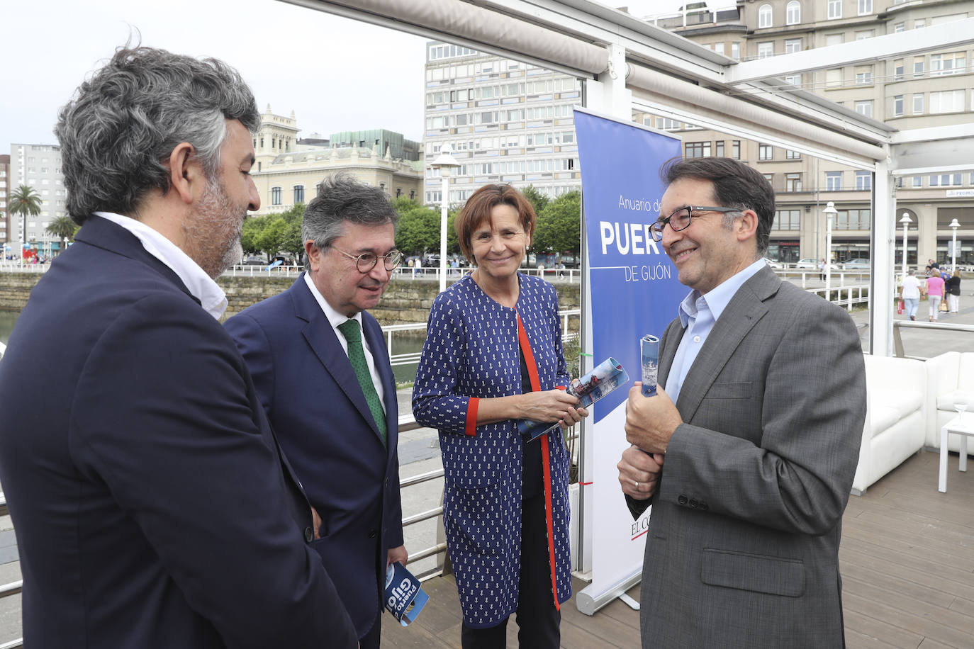 Así ha sido la presentación del anuario del Puerto de Gijón