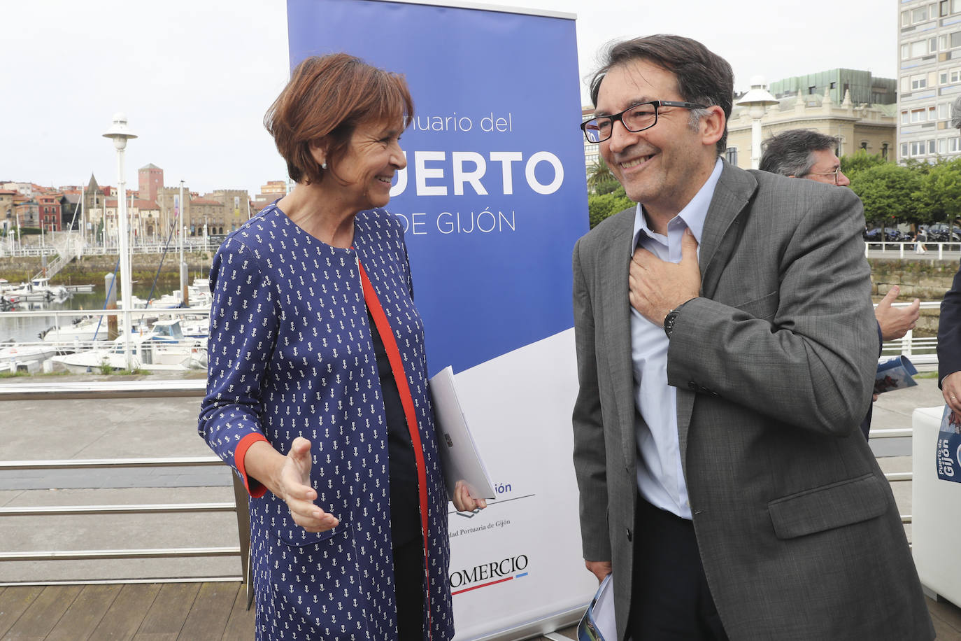 Así ha sido la presentación del anuario del Puerto de Gijón