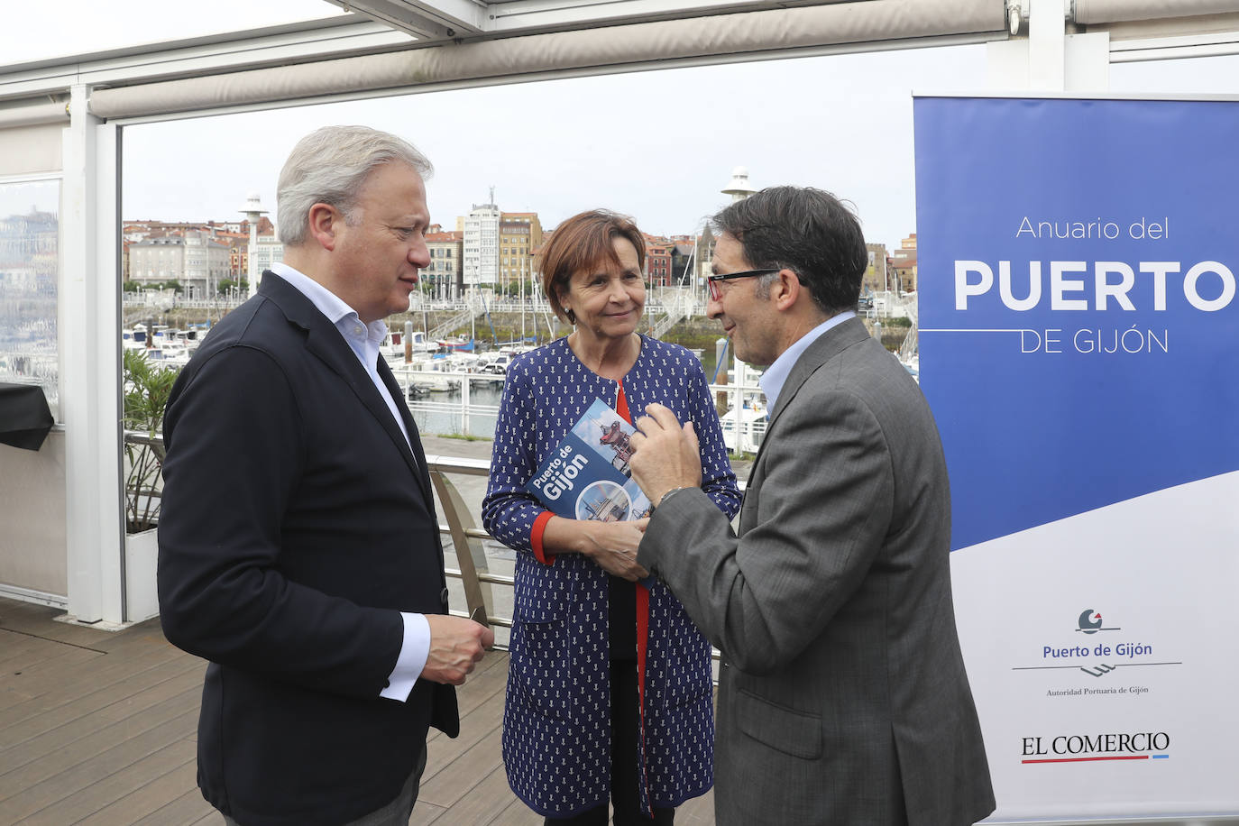 Así ha sido la presentación del anuario del Puerto de Gijón