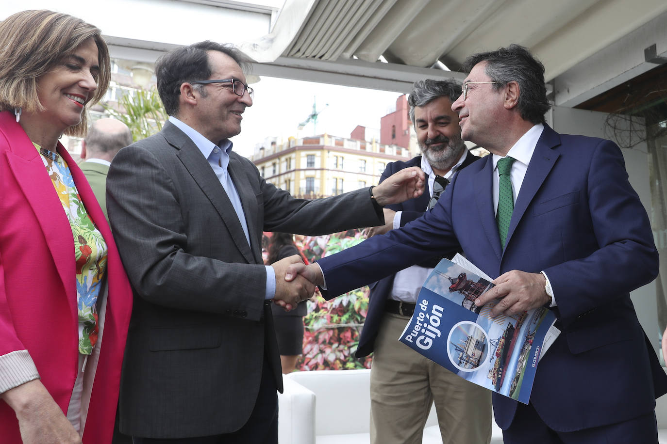 Así ha sido la presentación del anuario del Puerto de Gijón