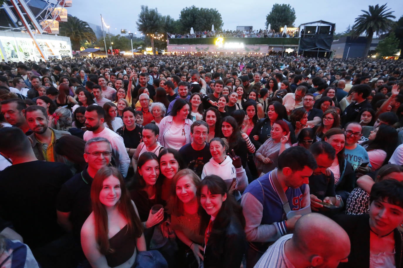 La Oreja de Van Gogh desborda Metrópoli