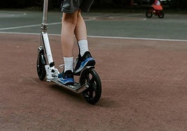 Patinete eléctrico.