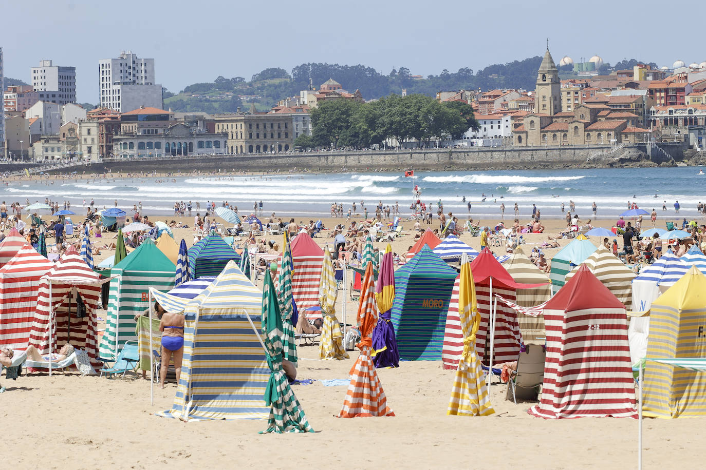 Un domingo veraniego muy esperado en Asturias