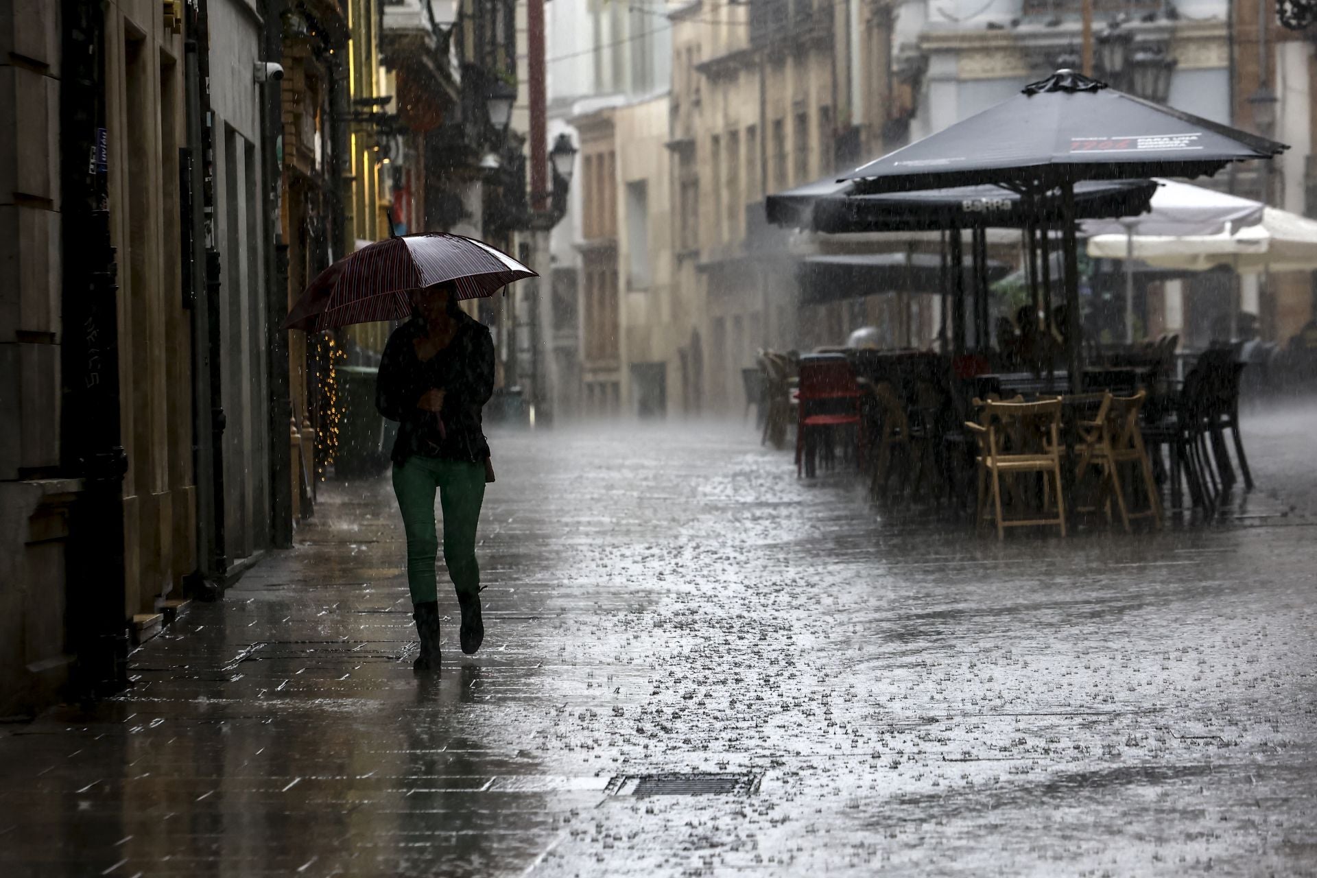 La lluvia &#039;acaba con el verano&#039; en Asturias