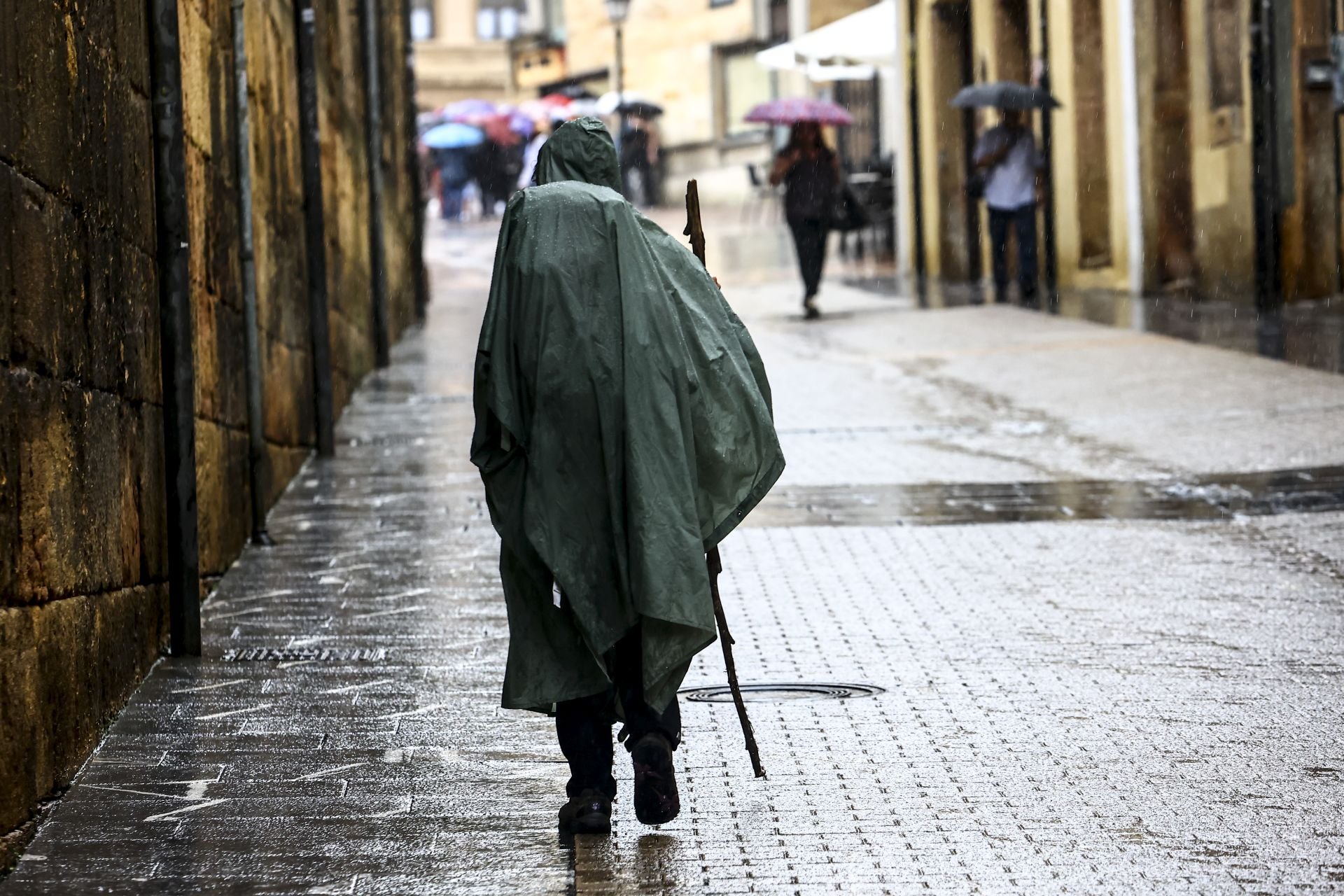 La lluvia &#039;acaba con el verano&#039; en Asturias