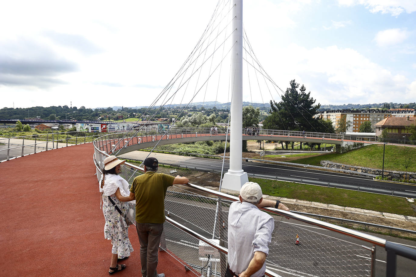 La inauguración del Arpa de Santullano, en imágenes