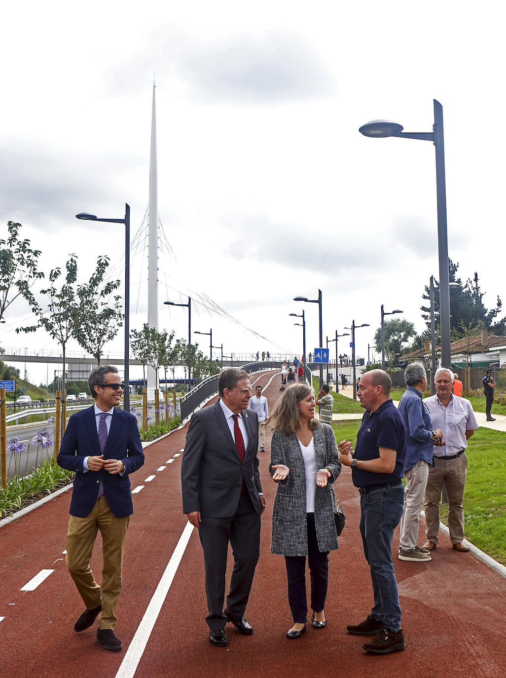 La inauguración del Arpa de Santullano, en imágenes