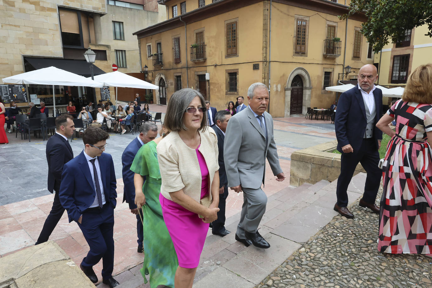 Boda en Oviedo: el promotor Hilario Riesgo y Nerea Velasco se dan el &#039;sí quiero&#039;