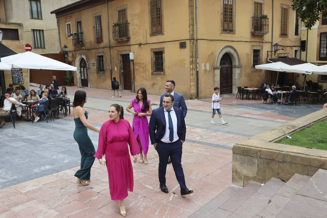 Boda en Oviedo: el promotor Hilario Riesgo y Nerea Velasco se dan el &#039;sí quiero&#039;