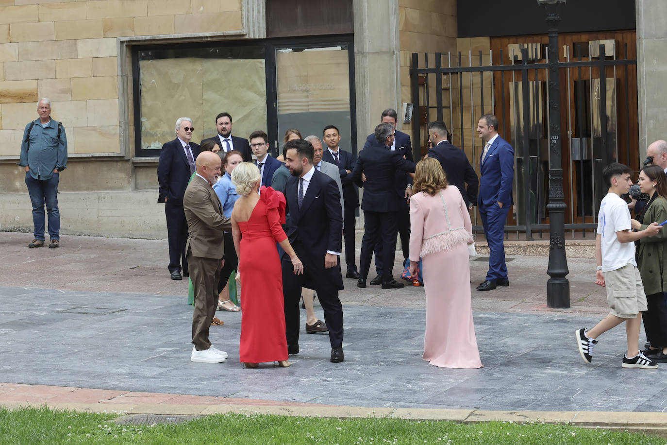 Boda en Oviedo: el promotor Hilario Riesgo y Nerea Velasco se dan el &#039;sí quiero&#039;