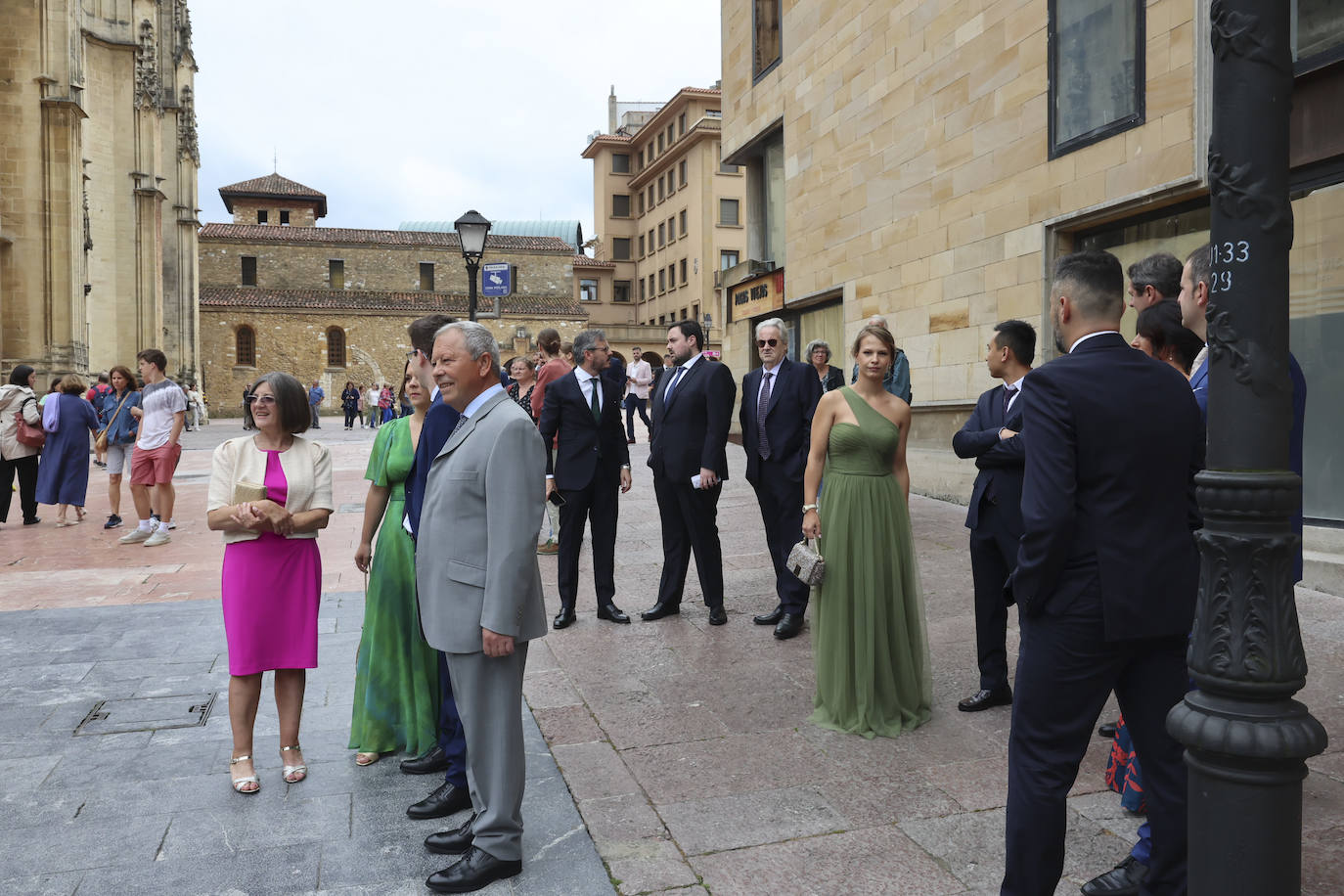 Boda en Oviedo: el promotor Hilario Riesgo y Nerea Velasco se dan el &#039;sí quiero&#039;