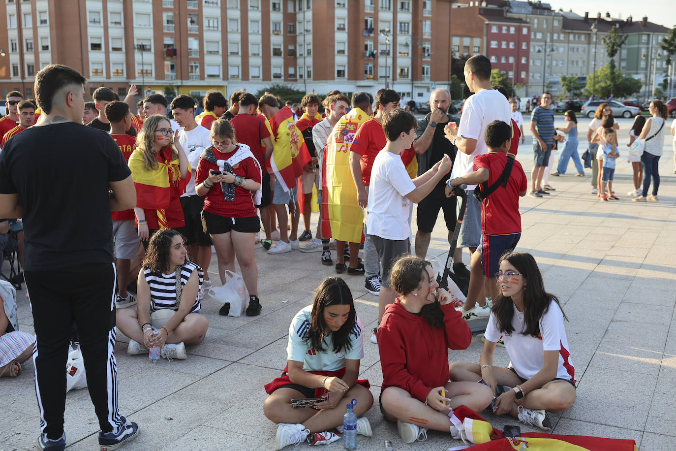 Asturias vibra con la final de la Eurocopa