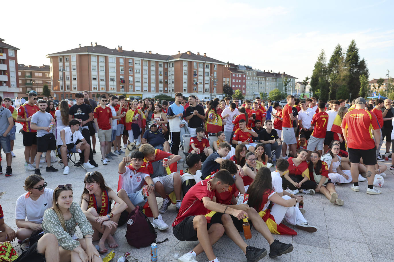 Asturias vibra con la final de la Eurocopa