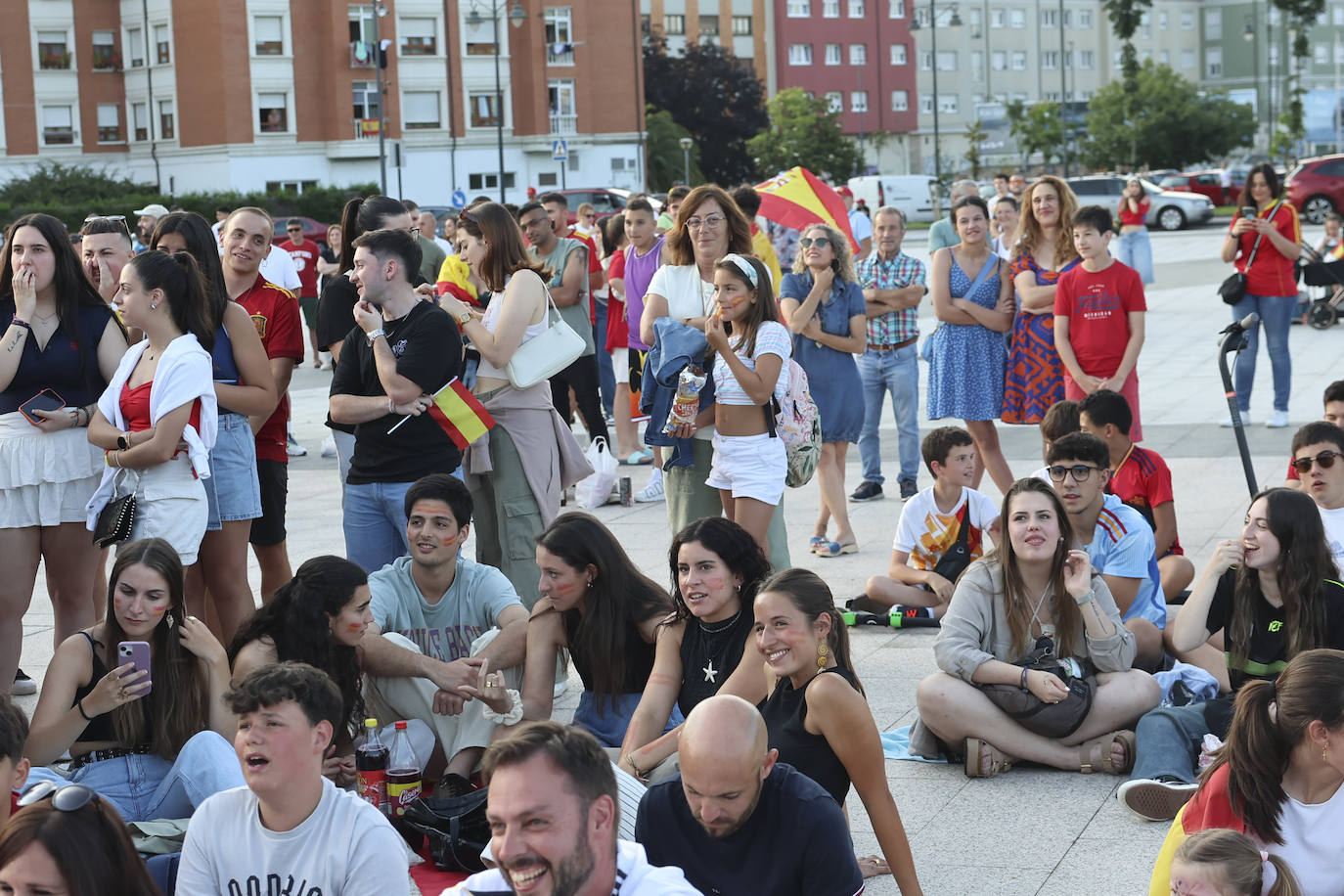 Asturias vibra con la final de la Eurocopa