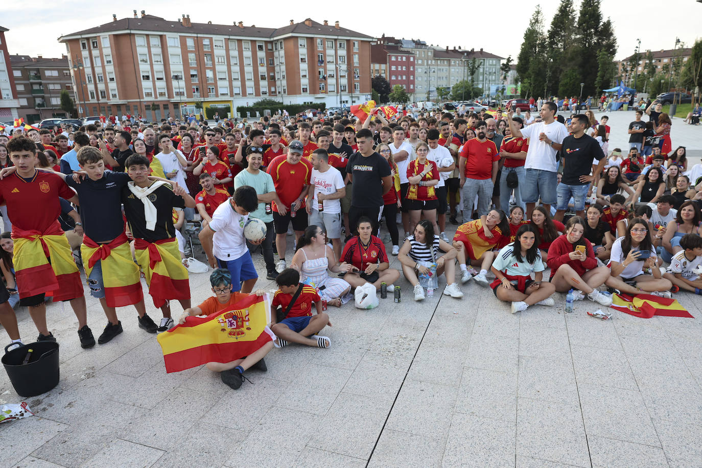 Asturias vibra con la final de la Eurocopa