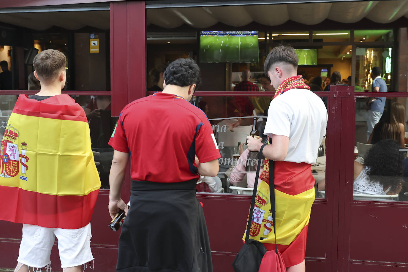 Asturias vibra con la final de la Eurocopa