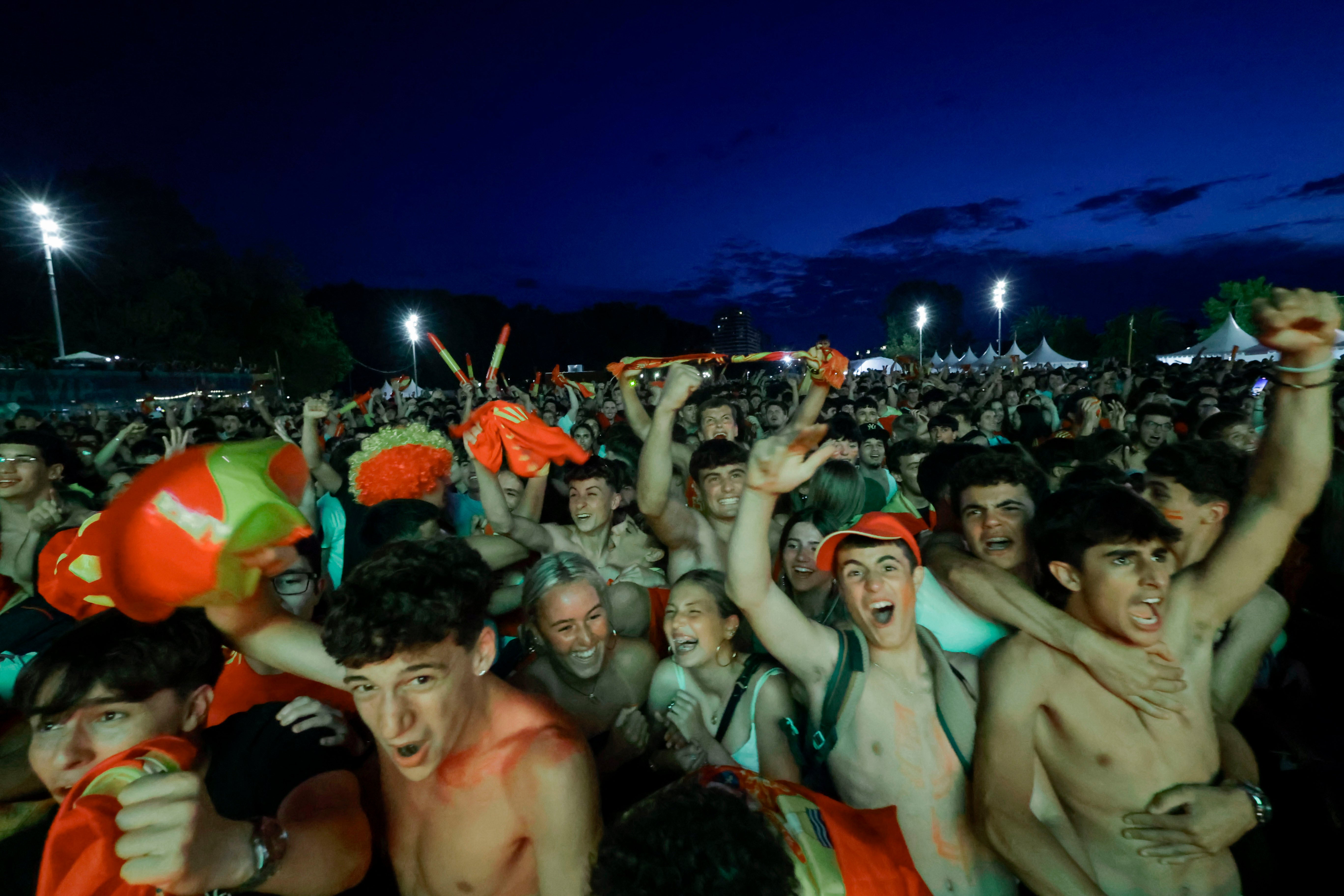 Asturias vibra con la final de la Eurocopa