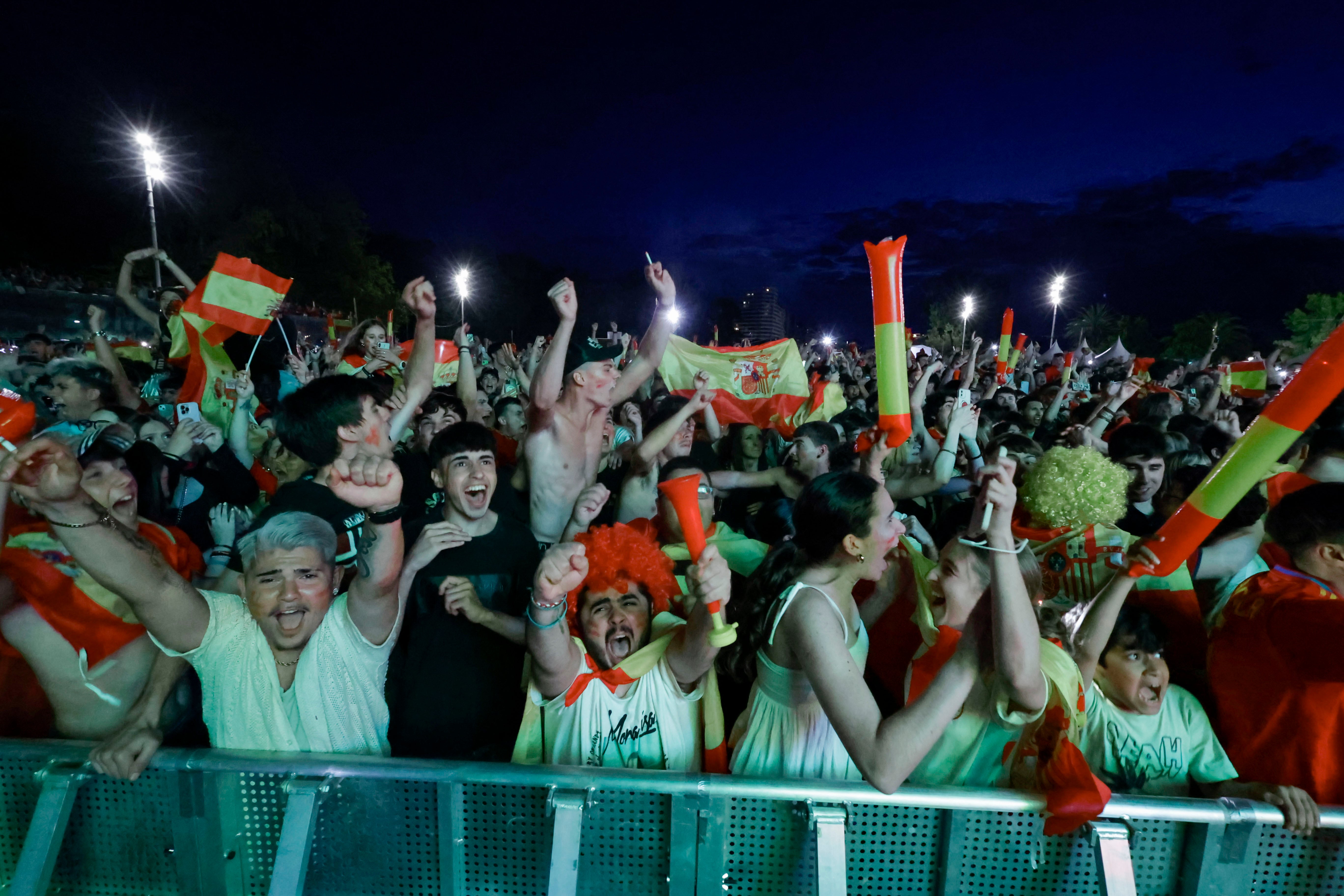 Asturias vibra con la final de la Eurocopa