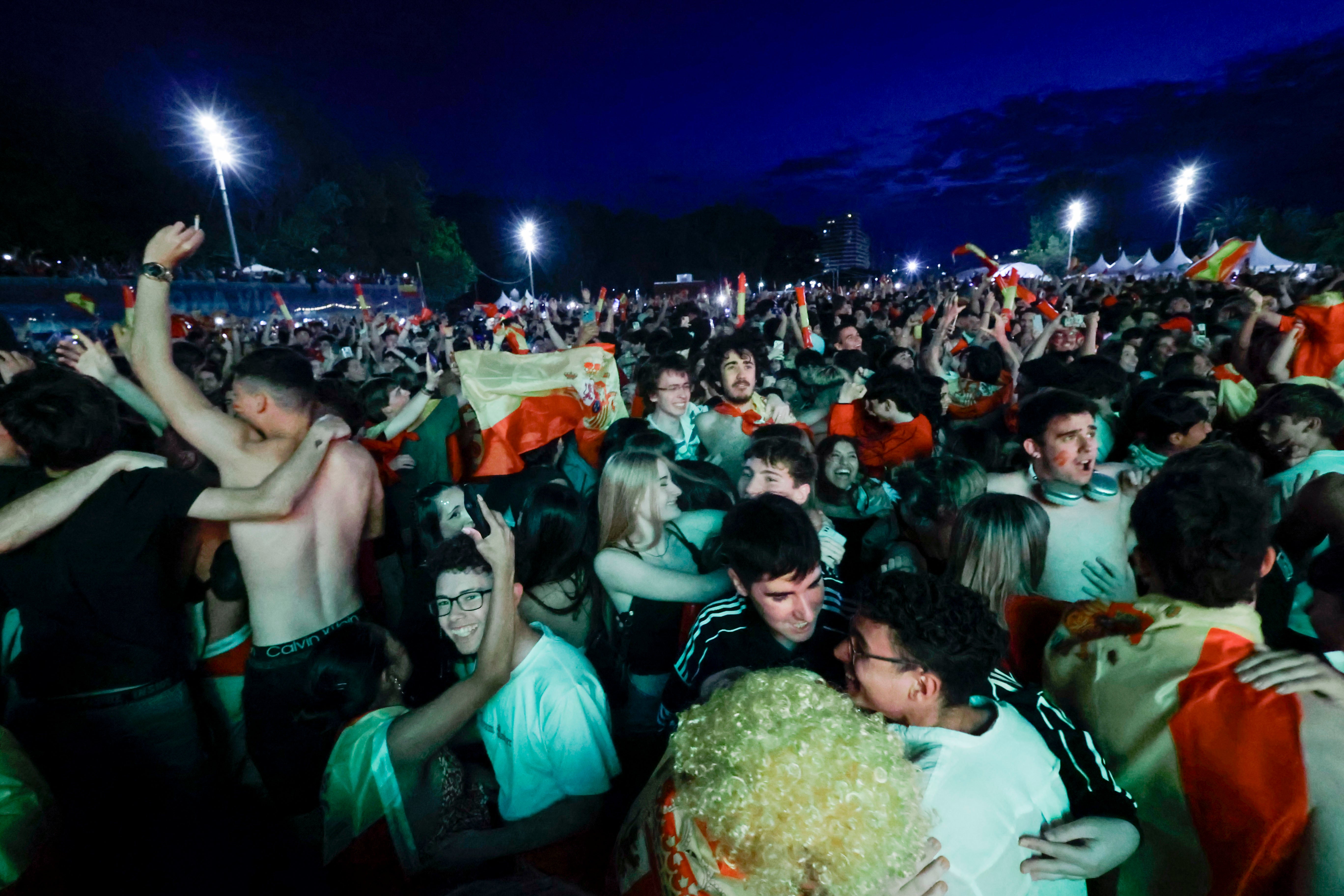 Asturias vibra con la final de la Eurocopa