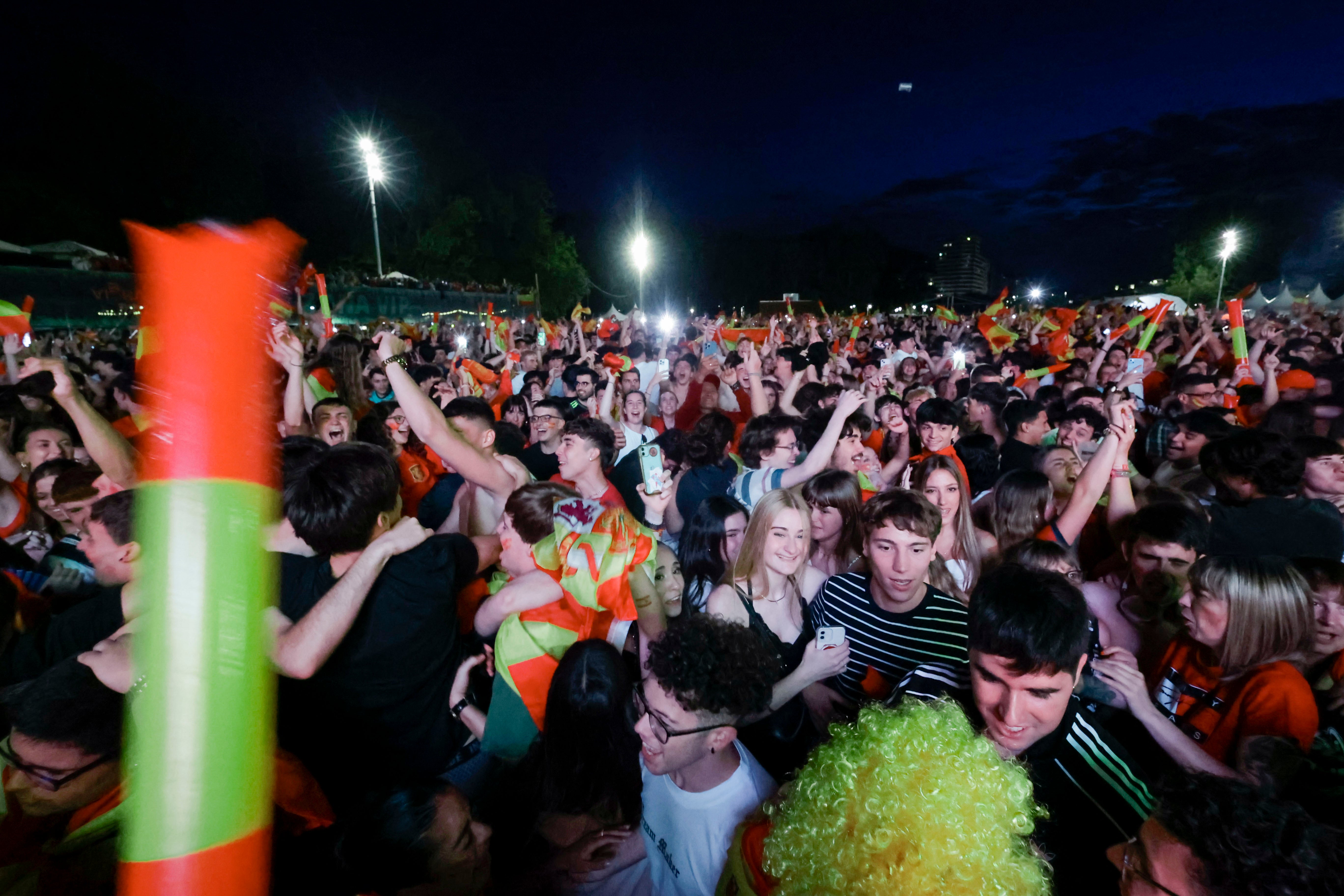 Asturias vibra con la final de la Eurocopa